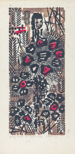 Dretler-Flin Stefania, Kwiaty śmierci, 1969