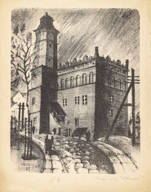 Idczak Kazimierz, Ratusz w Sandomierzu, 1929