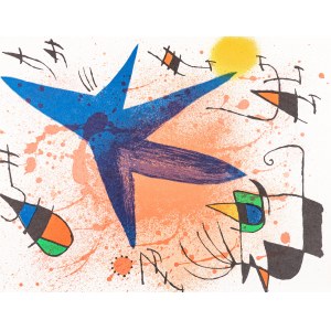 Miró Joan, Kompozycja I, 1972