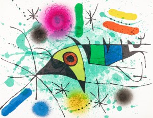 Miró Joan, Kompozycja XI, 1972