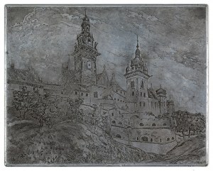 Rubczak Jan, Wawel. Widok na katedrę, ok. 1913