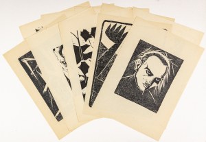Szmaj Stefan, Grafiki, 1916 - 1963 Teka 10 linorytów, 1916