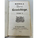 Krasicki Ignacy DZIEŁA Warszawa 1829