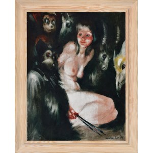 Stanislaw Mrowiec (B.1935), Spectres, 1991