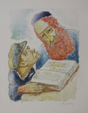 Chaim Goldberg, Rabin i uczeń
