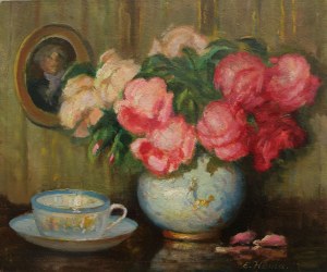 Edmund Homa, Róże w wazonie