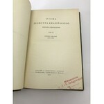 Krasiński Zygmunt Pisma t. 1-8 [ex libris rodziny Szelągowskich]