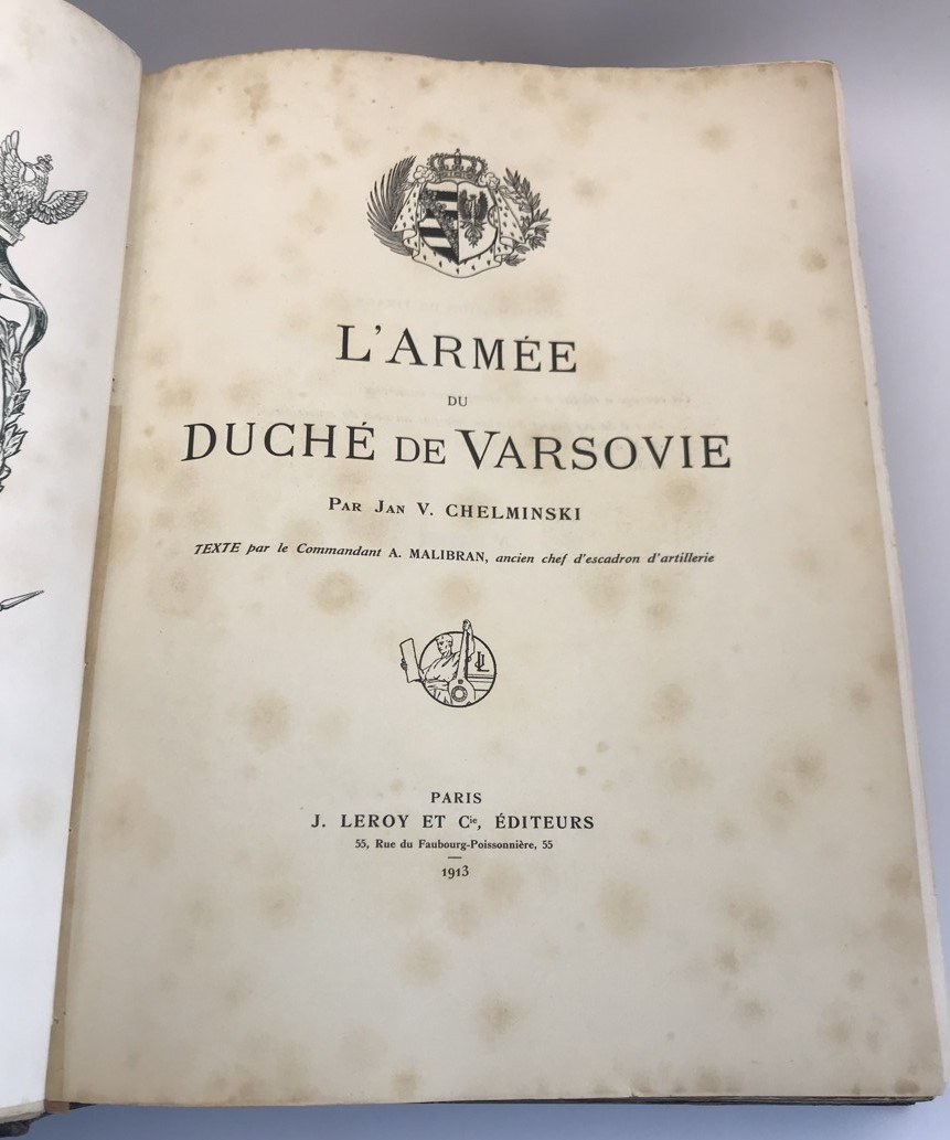 L'Armée du duche de Varsovie [dedykacja Jana Chełmińskiego!] [Armia