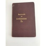Baukunde Des Architekten, 8 wol. [Studia budowlane architekta 1895]