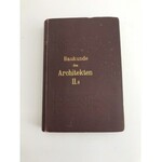 Baukunde Des Architekten, 8 wol. [Studia budowlane architekta 1895]