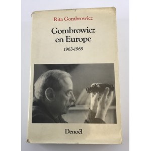 Gombrowicz Rita Gombrowicz en Europe [dedykacja dla Adolfa Rudnickiego]
