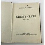 Stwora Stanisław Strofy Czasu [dedykacja]