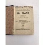 Słowacki Juliusz Balladyna [okładka]