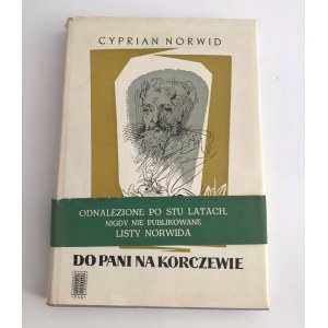 Norwid Cyprian Do Pani na Korczewie