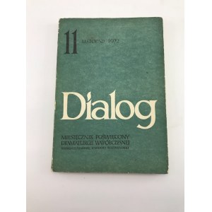 Dialog 11 Listopad 1972 [Herbert!] [wyd. 1. Listy naszych czytelników]