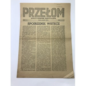 Przełom Dwutygodnik Polityczny Kraków Styczeń 1945
