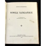 Kotarbiński Janusz Nowele Tatrzańskie [z linoleorytami autora!]