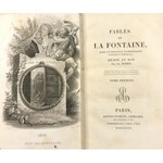 [Miedzioryty] Fables de La Fontaine Paris [Baśnie La Fontaine`a] 1818