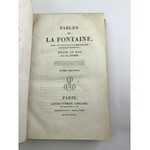 [Miedzioryty] Fables de La Fontaine Paris [Baśnie La Fontaine`a] 1818
