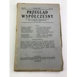 [Wyspiański] Przegląd Współczesny Rok IV styczeń 1925 nr. 33