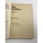 [Autograf] Kisielewski Stefan Res Publica Numer dodatkowy VII