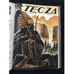 Czasopismo Tęcza, styczeń - czerwiec 1930 i 1931 rok w dwóch woluminach