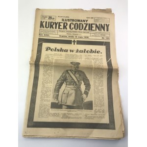 Ilustrowany Kuryer Codzienny 15.05.1935 [śmierć Józefa Piłsudskiego]