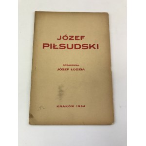 Łodzia Józef Józef Piłsudski [Kraków 1934]