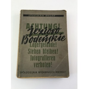 Dygat Stanisław Jezioro Bodeńskie wyd. I [okładka Henryk Tomaszewski]