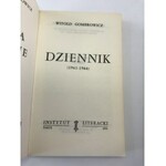 Gombrowicz Witold Dzienniki t. I - III [wydanie II]