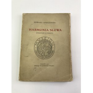 Leszczyński Edward Harmonia Słowa