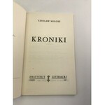 Miłosz Czesław Kroniki [wydanie I]