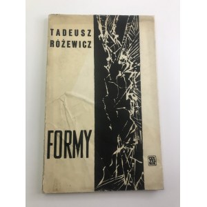 Różewicz Tadeusz Formy [pierwsze wydanie, Jerzy Tchórzewski]