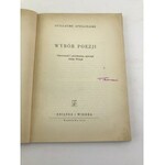 Apolinaire Guillaume Wybór poezji