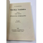 Bławatska H. P. Nauka Tajemna tom II [ex libris Rafał T. Prinke]