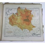 Romer Eugeniusz Geograficzno-statystyczny atlas Polski [komplet barwnych map]