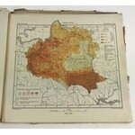 Romer Eugeniusz Geograficzno-statystyczny atlas Polski [komplet barwnych map]