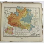 Romer Eugeniusz Geograficzno-statystyczny atlas Polski [komplet barwnych map]