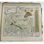 Romer Eugeniusz Geograficzno-statystyczny atlas Polski [komplet barwnych map]