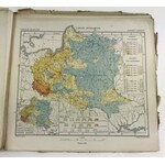 Romer Eugeniusz Geograficzno-statystyczny atlas Polski [komplet barwnych map]