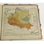 Romer Eugeniusz Geograficzno-statystyczny atlas Polski [komplet barwnych map]