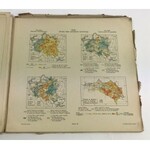 Romer Eugeniusz Geograficzno-statystyczny atlas Polski [komplet barwnych map]
