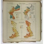 Romer Eugeniusz Geograficzno-statystyczny atlas Polski [komplet barwnych map]