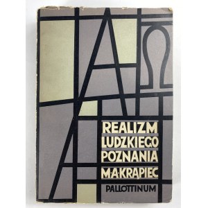 [Dedykacja dla Adama Schaffa] Krąpiec Mieczysław Realizm ludzkiego poznania