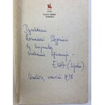 [Dedykacja] Lipska Ewa, Piąty zbiór wierszy, [wydanie I]