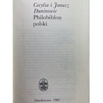 Dunin Cecylia Dunin Janusz Philobiblon polski [reprodukcja exlibrisu W. Chomicza]