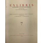 [niski nakład] Exlibris czasopismo poświęcone książce VII I [nr dedykowany R. Jahodzie]