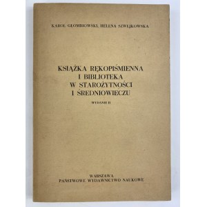 Głombiowski Karol Szwejkowska Helena Książka rękopiśmienna..