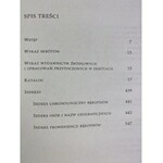 Katalog rękopisów Biblioteki Książąt Czartoryskich sygnatury 2001-2300