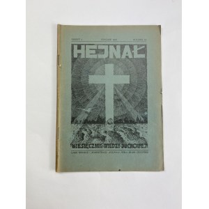 Miesięcznik Hejnał, styczeń 1937, Rocznik IX, zeszyt 1 [Czy myśl może kształtować materię]